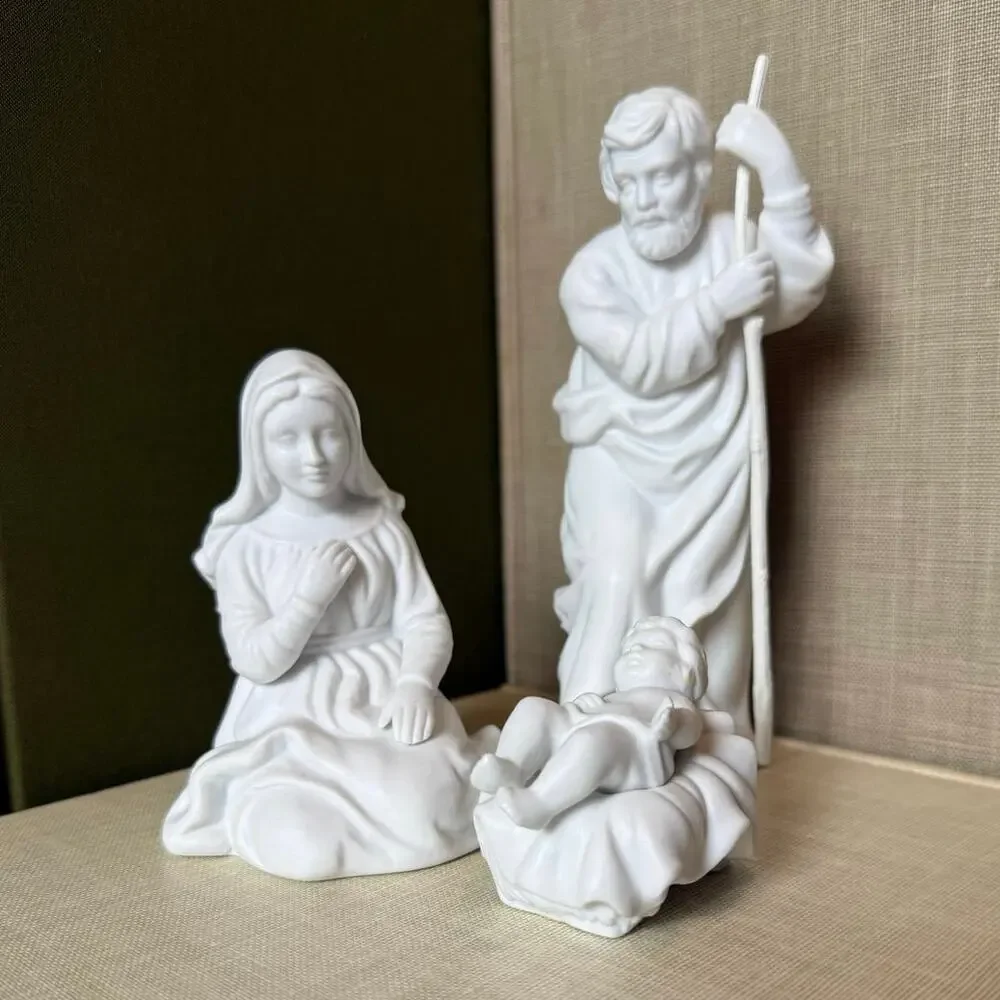 1981 Avon Nativity Collectibles • Holy Family • Boxed